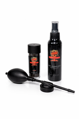 Real Hair Fiber & Water Resistant Holding Spray Combo